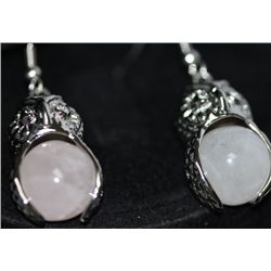 FANCY FASHION JEWELRY OWL PINK EARRINGS