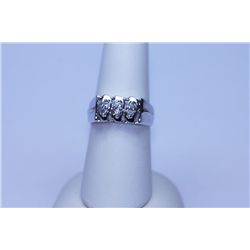 20.85 CTW CZ RING .925 STERLING SILVER