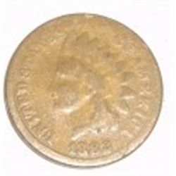 1882 INDIAN HEAD PENNY RED BOOK VALUE IS $5.00+ *NICE EARLY GOOD GRADE PENNY*!!