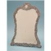 Image 1 : A late Victorian silver mounted cartouche shaped dressing table mirror, Birmingham 1898, 17ins. £...