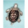 Image 1 : An Edwardian novelty nickel plated and tortoiseshell turtle vesta case £180-220...