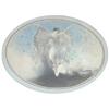 Image 1 : Louis Icart (1888-1950) coloured drypoint etching, Butterfly ladies, signed in pencil, oval, 14.5...