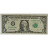 Image 1 : 1995 $1.00 ERROR NOTE, FACE APPEARS ON REV.