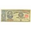 Image 1 : 1891 $1.00 TREASURY NOTE VF-XF NICE