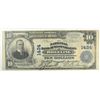 Image 1 : 1902 $10.00 NATIONAL WHEELING, WEST VA., VF