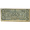Image 2 : 1864 $20.00 CONFEDERATE NOTE NICE UNC