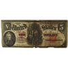 Image 1 : 1907 $5.00 "WOODCHOPPER" U.S. NOTE FAIR