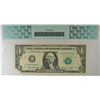 Image 4 : 1974 $1 FDR NOTE MINT ERROR PCGS 63