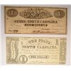 Image 1 : 1862 $1 STATE OF NORTH CAROLINA NOTE & 1863 $1 STATE OF NORTH CAROLINA NOTE