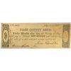 Image 1 : 1861 $1 PAGE COUNTY BOND NOTE FINE