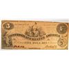 Image 1 : 1861 $5 CONFEDERATE STATES OF AMERICA NOTE XF
