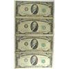 Image 1 : $10.00 FRN STAR NOTES: 1950D, 2-1950 A, 1950 B, NICE CIRCS, 4 NOTES