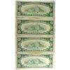 Image 2 : $10.00 FRN STAR NOTES: 1950D, 2-1950 A, 1950 B, NICE CIRCS, 4 NOTES