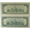 Image 2 : 2- $100 STAR NOTES 1-1990, 1-1977 CIRC