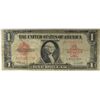 Image 1 : 1923 $1 US NOTE (RED SEAL)