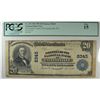 Image 1 : 1902 $20 NATIONAL FAYETTEVILLE, WV #8345 PCGS 15