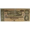 Image 1 : CONFEDERATE $10.00 NOTE 1864 FAIR-GOOD