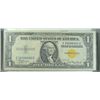 Image 2 : 1935-A $1.00 SILVER CERT. NORTH AFRICA NICE UNC IN FANCY FRAME