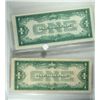 Image 3 : 1928 $1.00 SILVER CERT "FUNNY BACK" UNC AND 1928 $1.00 U.S. NOTE RED SEAL XF IN