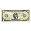 Image 1 : 1914 $5 FEDERAL RESERVE NOTE