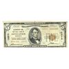 Image 1 : 1929 $5 NATIONAL MINNEAPOLIS, MN #12972