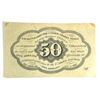 Image 2 : 1862 FIFTY CENT US POSTAGE CURRENCY