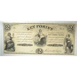 18-- $2 KET FORINT NOTE