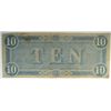 Image 2 : 1864 $10 CONFEDERATE STATES OF AMERICA NOTE