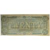 Image 2 : 1864 $20 CONFEDERATE STATES OF AMERICA NOTE