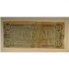 Image 2 : CONFEDERATE $10.00 NOTE 1864 VG