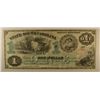 Image 2 : 1872 STATE OF SOUTH CAROLINA $1.00 NOTE PMG64, RARE