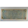 Image 2 : 1864 $5 CONFEDERATE STATES OF AMERICA NOTE