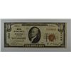 Image 1 : 1929 $10 NATIONAL WAUSAU, WI #4744
