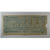 Image 2 : CONFEDERATE $20 NOTE 1864 FAIR-GOOD