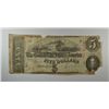 Image 1 : CONFEDERATE $5 NOTE 1863 FAIR-GOOD