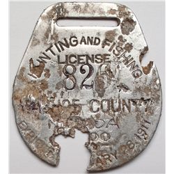 Hunting and Fishing License-Washoe County, Nevada