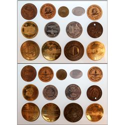 Northwest fair, exposition, souvenir tokens