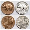 Image 1 : 2 California Bicentennial Medallions