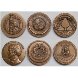 3 Medallions from 1964 New York World's Fair