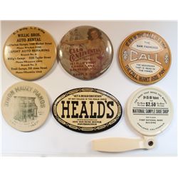 Bay Area Advertising Pocket Mirrors