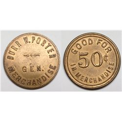 Burr W. Porter Token