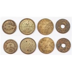 Nevada Brass Tokens