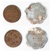 Image 1 : Early Globe Tokens
