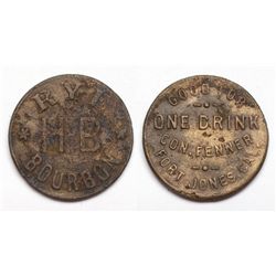 Conn Fenner Saloon Token