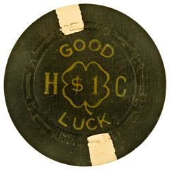 Harolds Club $1 Unlisted Chip