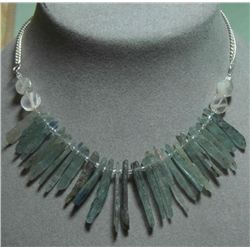 Artisan Kyanite & Moonstone Necklace