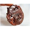 Image 4 : Hand Carved Chinese Red Jade Dragon Pendant