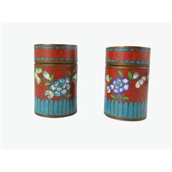 Asian Cloisonne Pieces