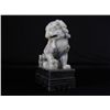 Image 6 : Pair of Chinese carved grey Foo Dogs