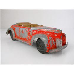 Metal Toy Convertible Car